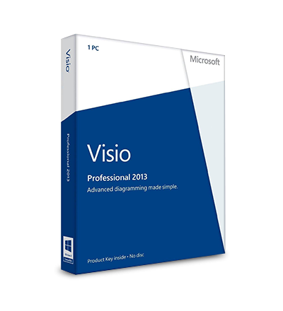 Visio 2013 Professional, digital license
